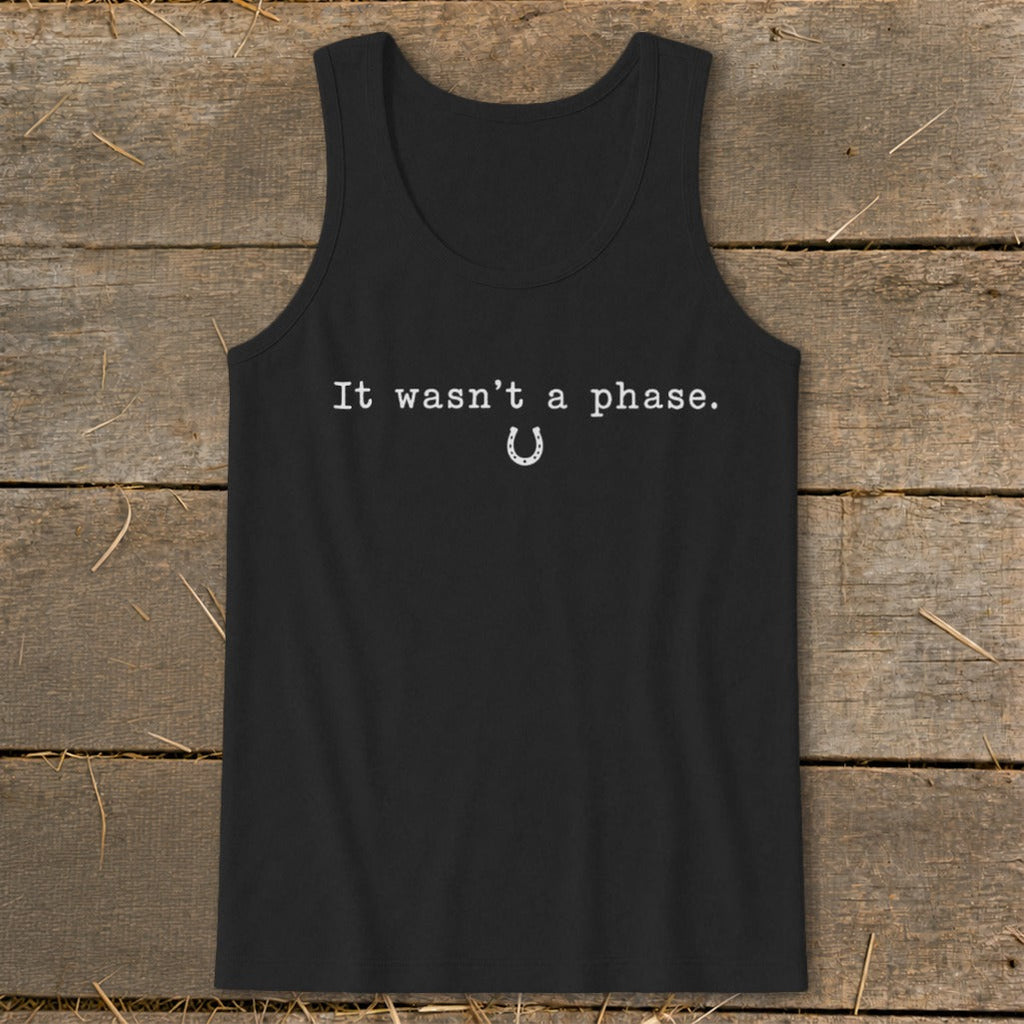 It Wasn't a Phase Horseshoe Tank Top