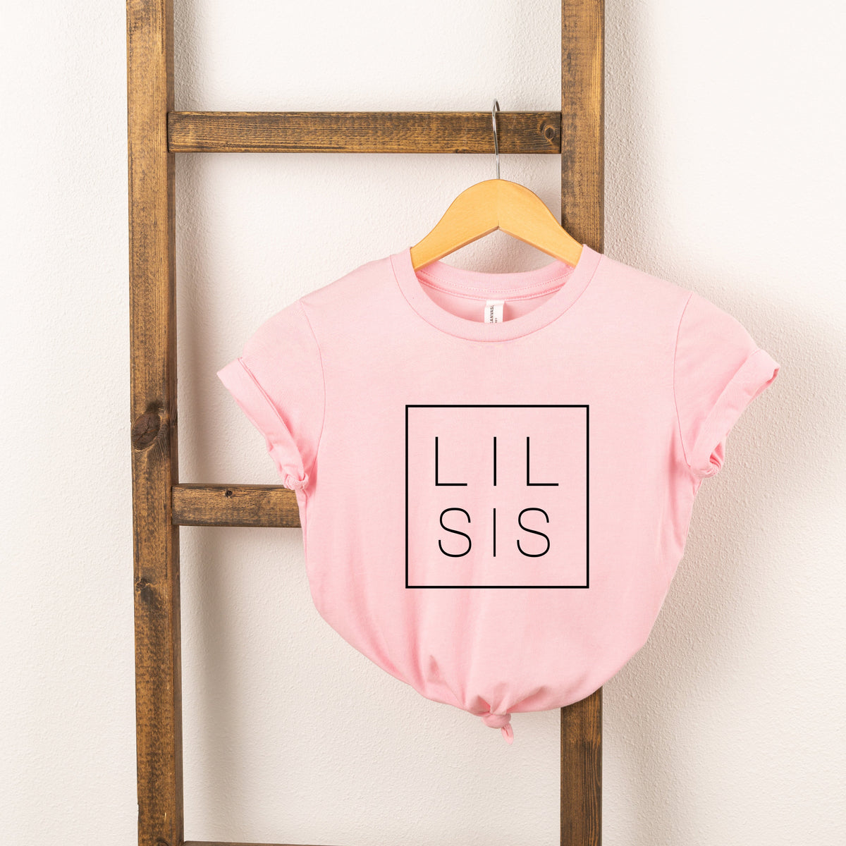 Lil Sis Square | Toddler Short Sleeve Crew Neck product image 3