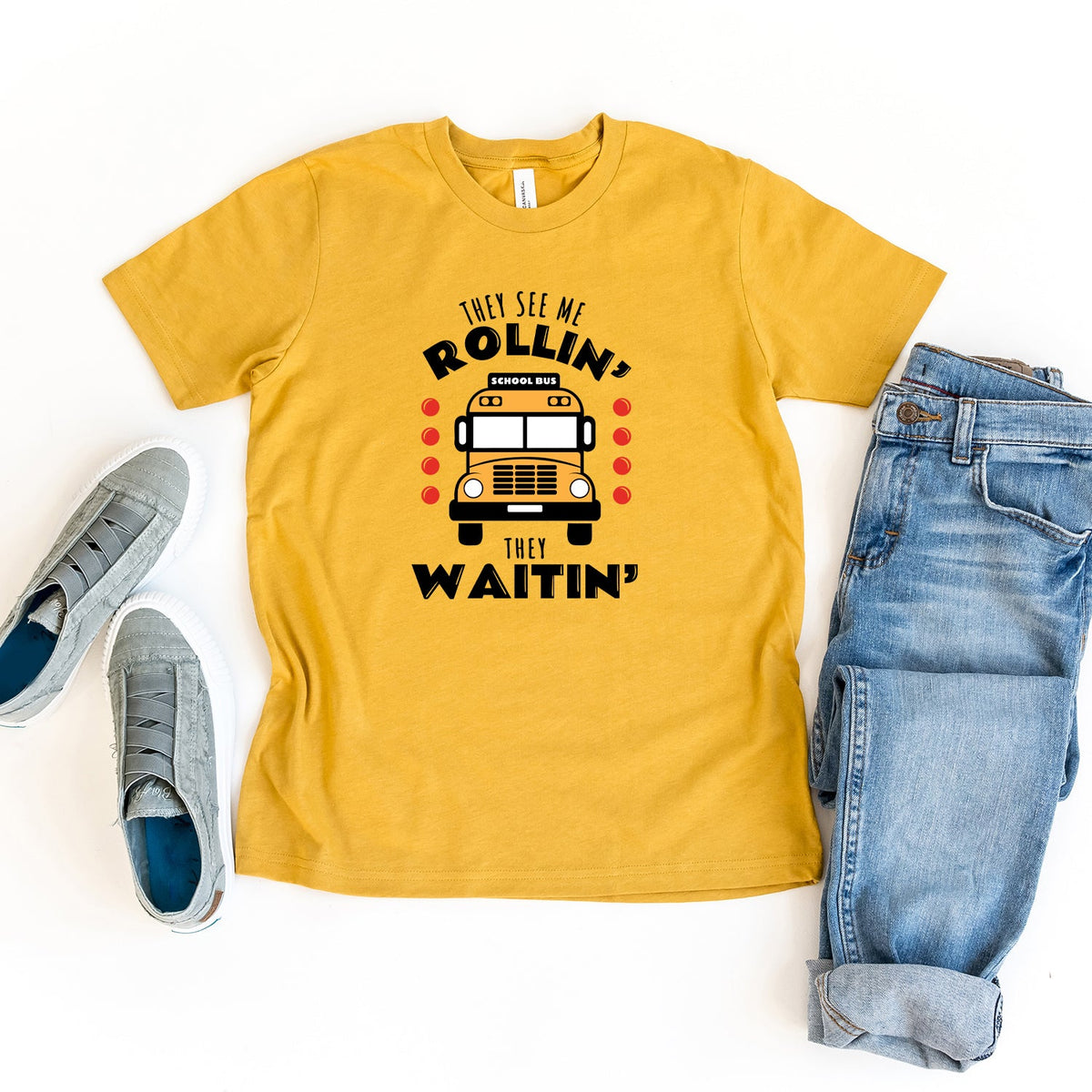 They See Me Rollin' | Youth Graphic Short Sleeve Tee product image 2