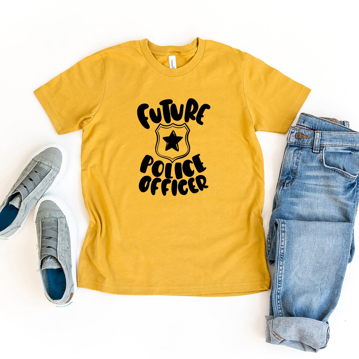 Future Police Officer | Youth Graphic Short Sleeve Tee product image 1