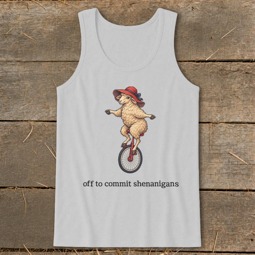 Off To Commit Shenanigans Tank Top