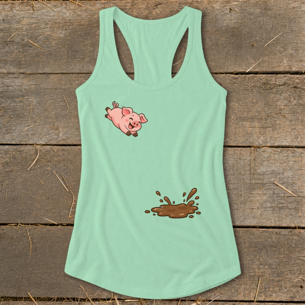 Pig Dive Racerback Tank