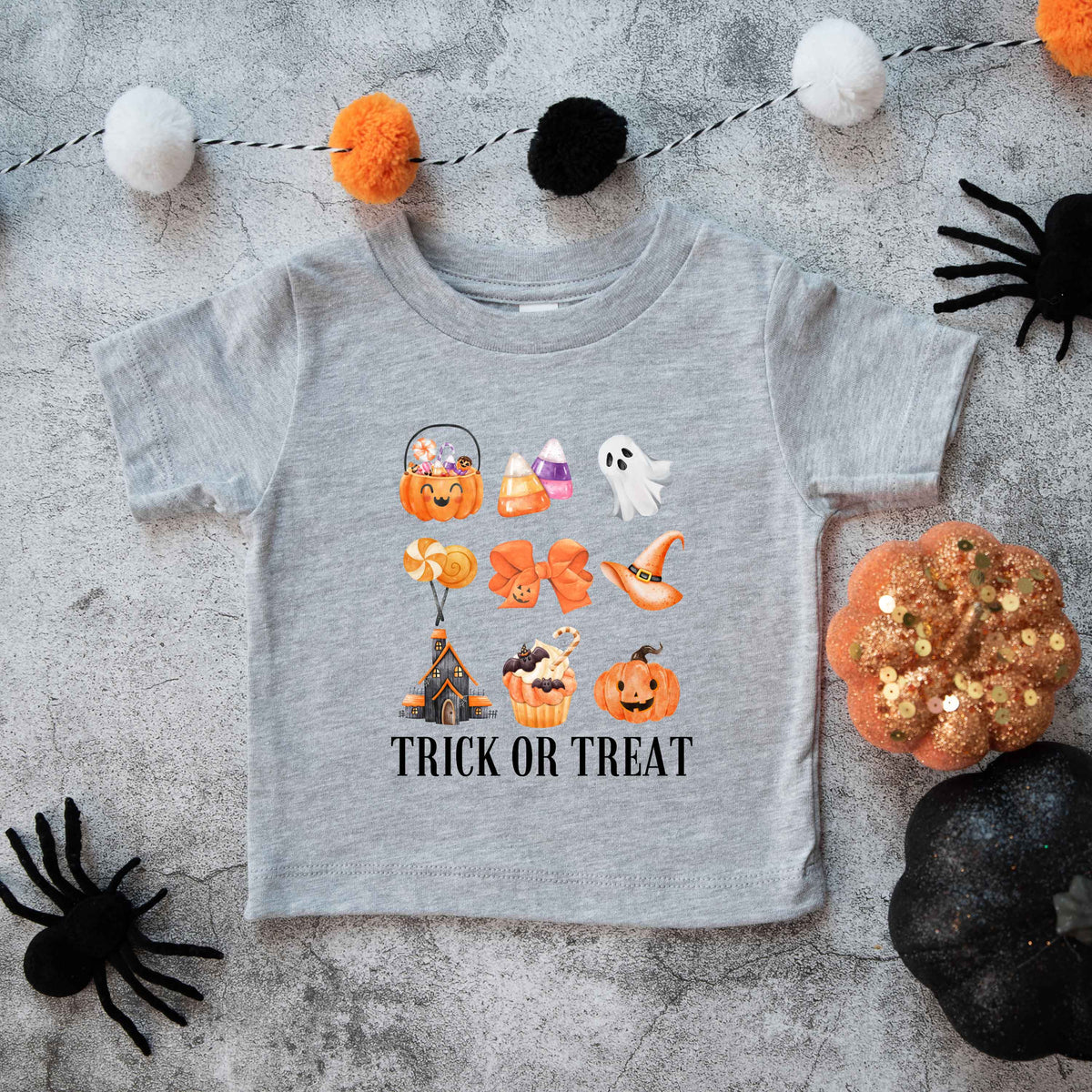 Trick Or Treat Chart | Youth Graphic Short Sleeve Tee product image 4