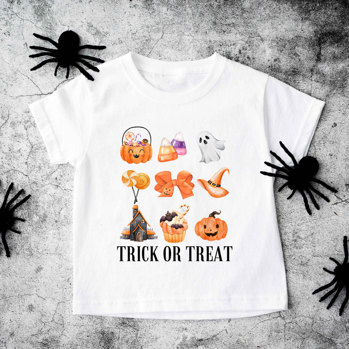Trick Or Treat Chart | Youth Graphic Short Sleeve Tee product image 3