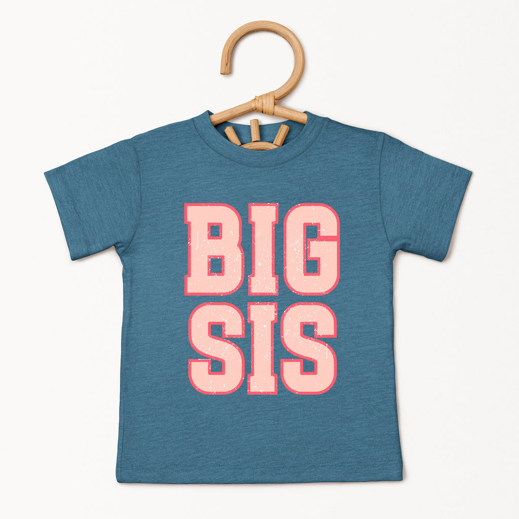 Big Sis Distressed | Youth Graphic Short Sleeve Tee product image 3