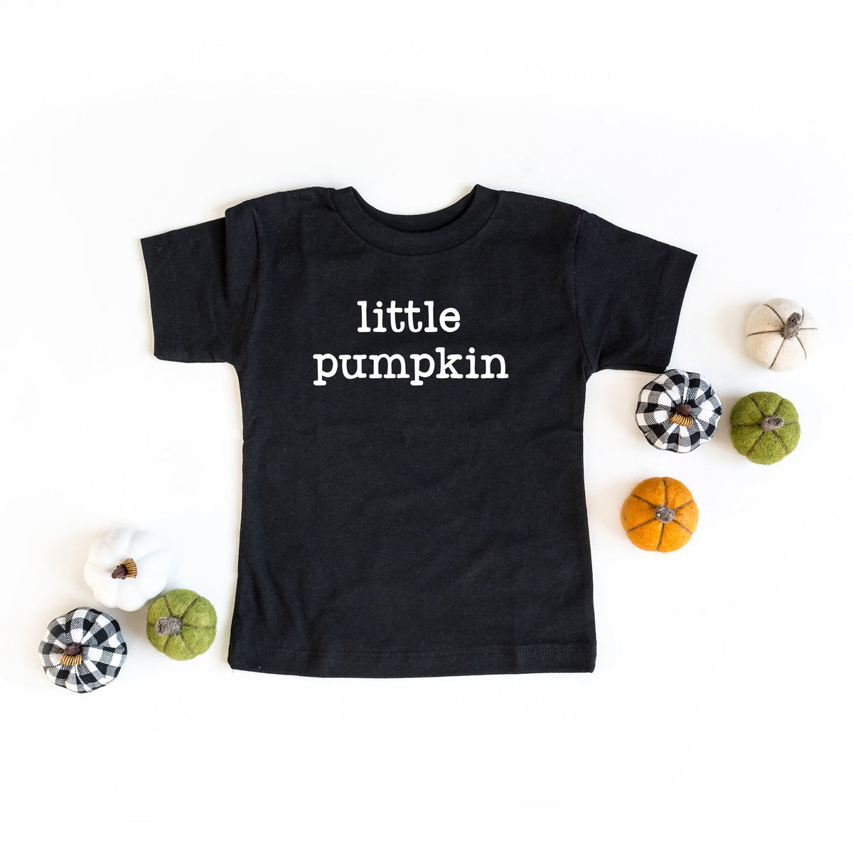 Little Pumpkin Typewriter | Toddler Short Sleeve Crew Neck product image 1