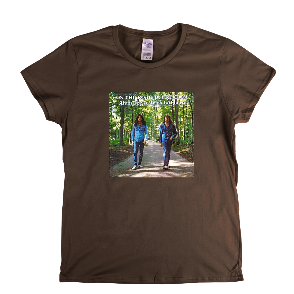 Alvin Lee On The Road To Freedom Womens T-Shirt product image 2