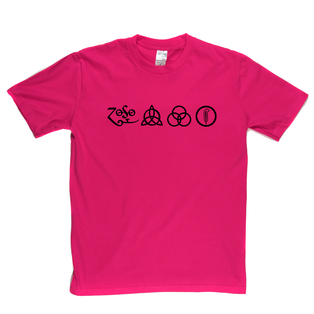 4 Symbols Zeppelin T-Shirt product image 4