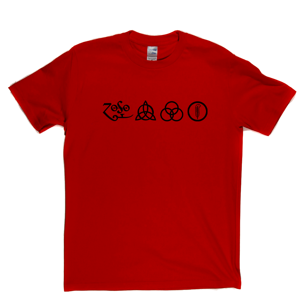 4 Symbols Zeppelin T-Shirt product image 5