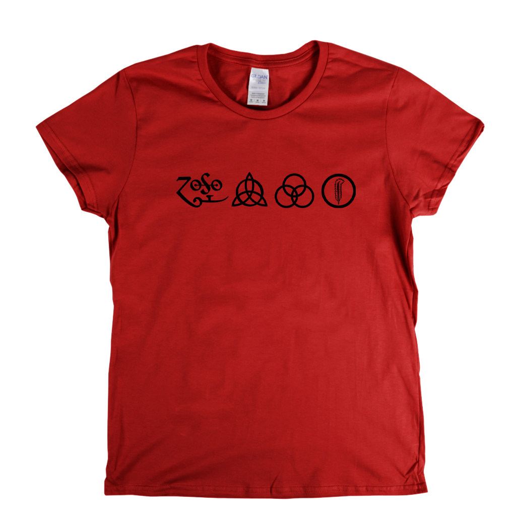 4 Symbols Zeppelin Womens T-Shirt product image 4