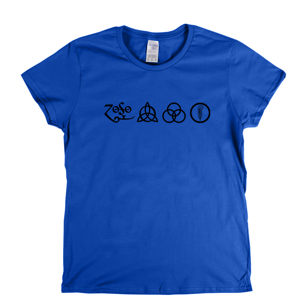 4 Symbols Zeppelin Womens T-Shirt product image 5