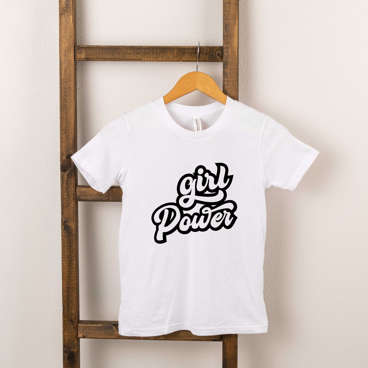 Retro Girl Power | Toddler Short Sleeve Crew Neck product image 4