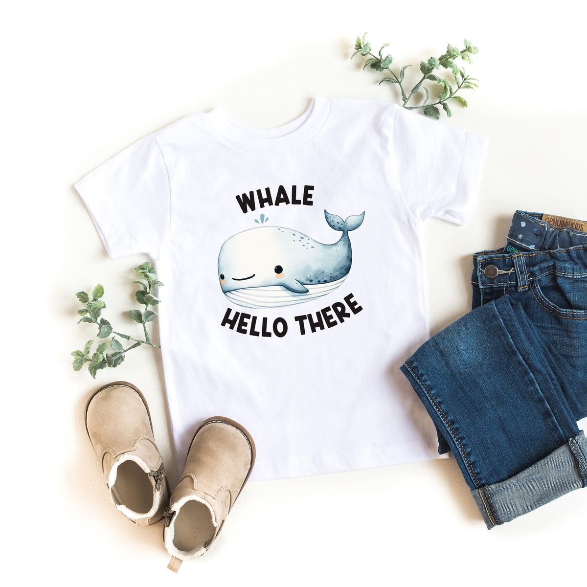 Whale Hello There | Youth Graphic Short Sleeve Tee product image 4