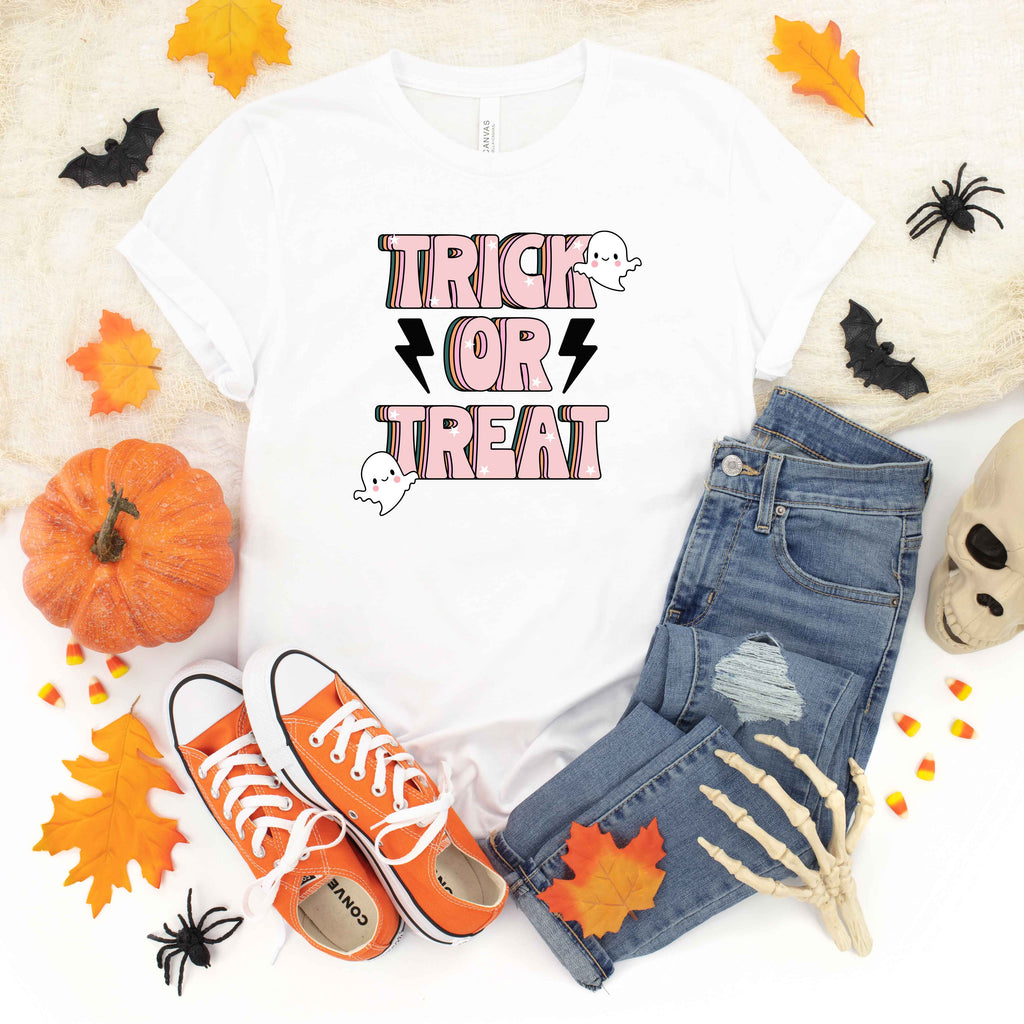 Trick Or Treat Lightning Bolt | Youth Graphic Short Sleeve product image 1