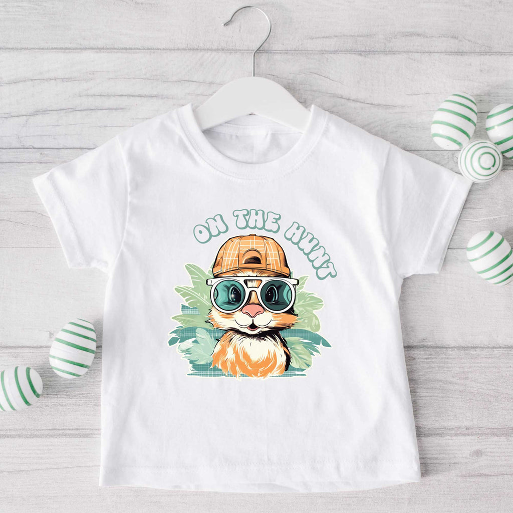 On The Hunt Bunny | Youth Short Sleeve Crew Neck product image 1