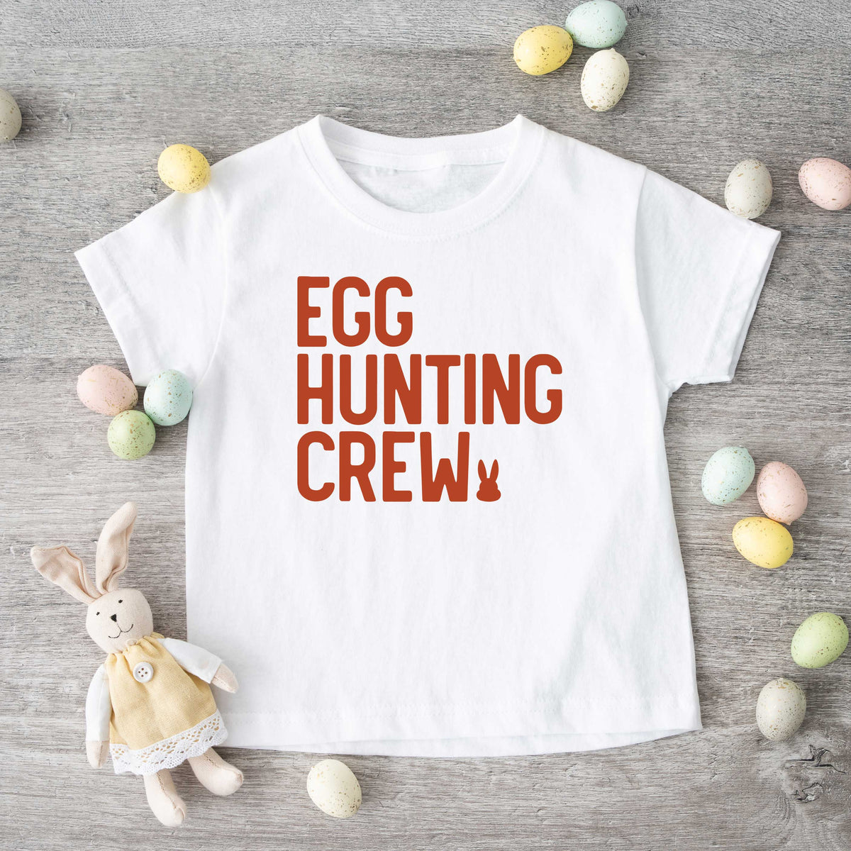 Egg Hunting Crew Bunny | Youth Short Sleeve Neck product image 4