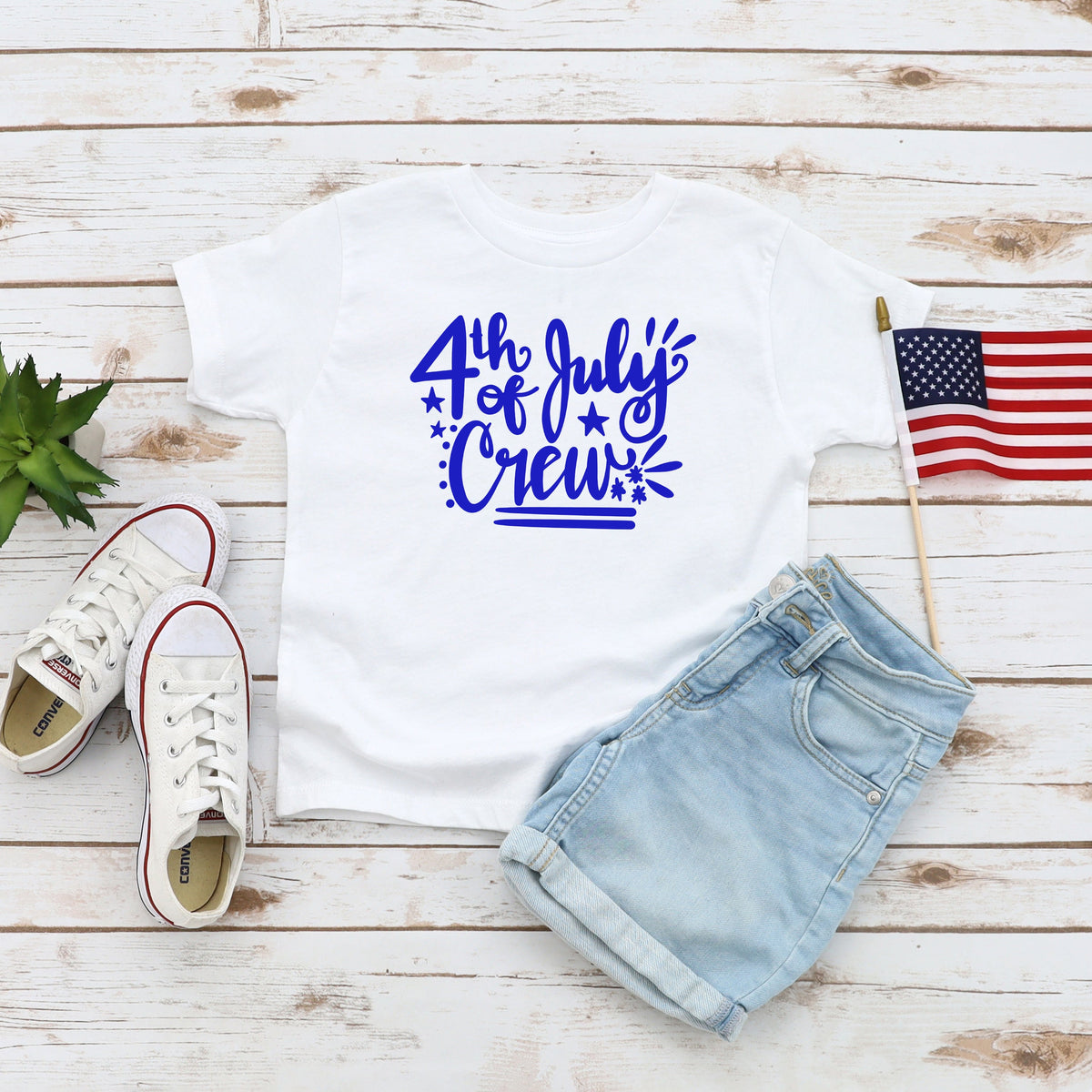 4th Of July Crew | Youth Short Sleeve Neck product image 1