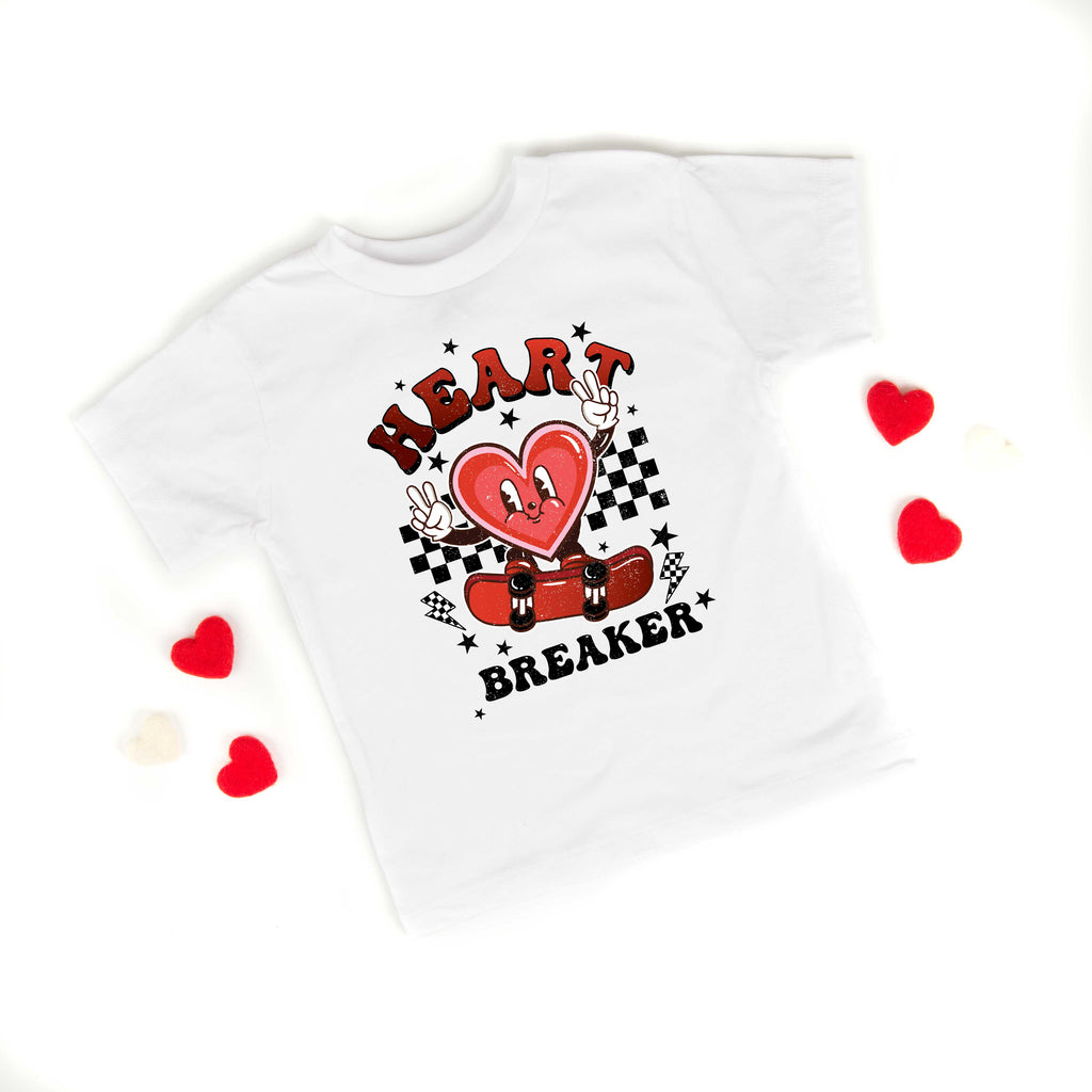 Heart Breaker Skater | Youth Short Sleeve Crew Neck product image 4