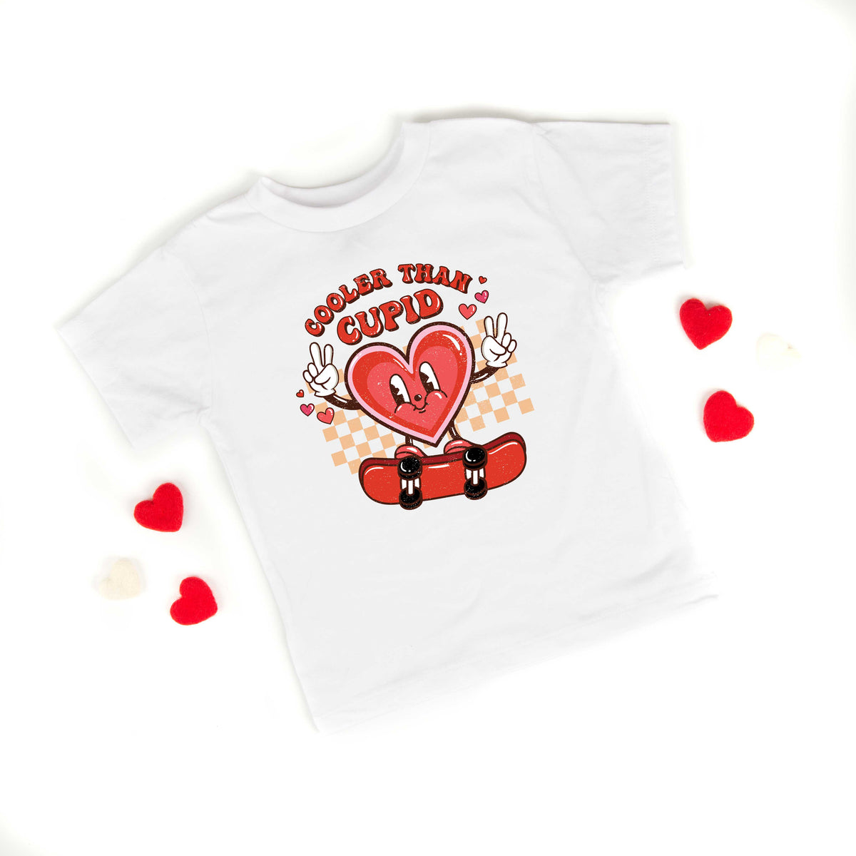 Cooler Than Cupid Skater | Youth Short Sleeve Crew Neck product image 5