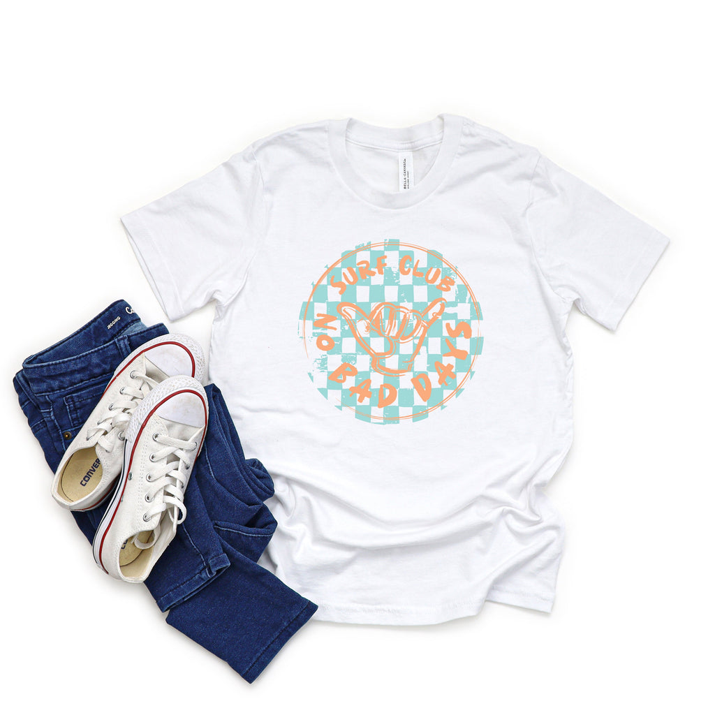 Surf Club Checkered | Youth Short Sleeve Crew Neck product image 1