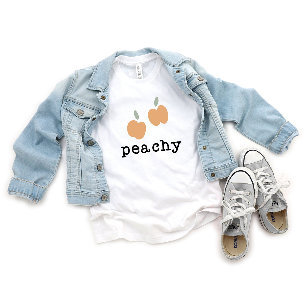Peachy Fruit | Youth Short Sleeve Crew Neck product image 4