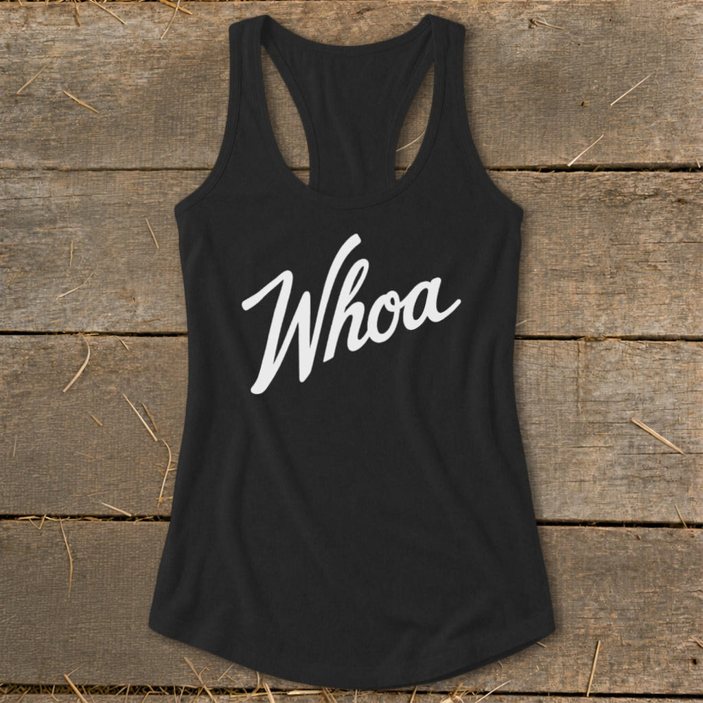 Whoa Racerback Tank