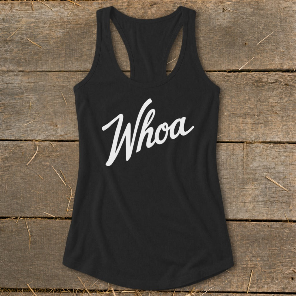 Whoa Racerback Tank
