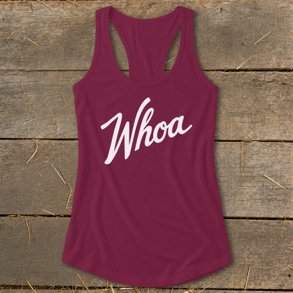 Whoa Racerback Tank