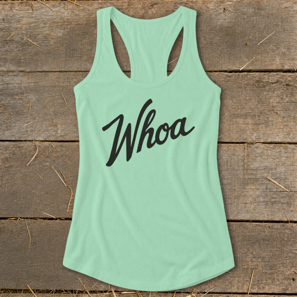 Whoa Racerback Tank