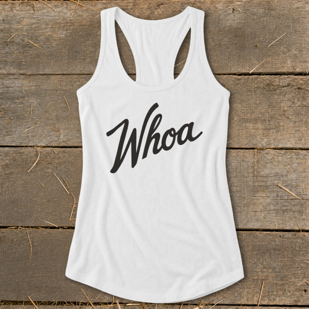 Whoa Racerback Tank