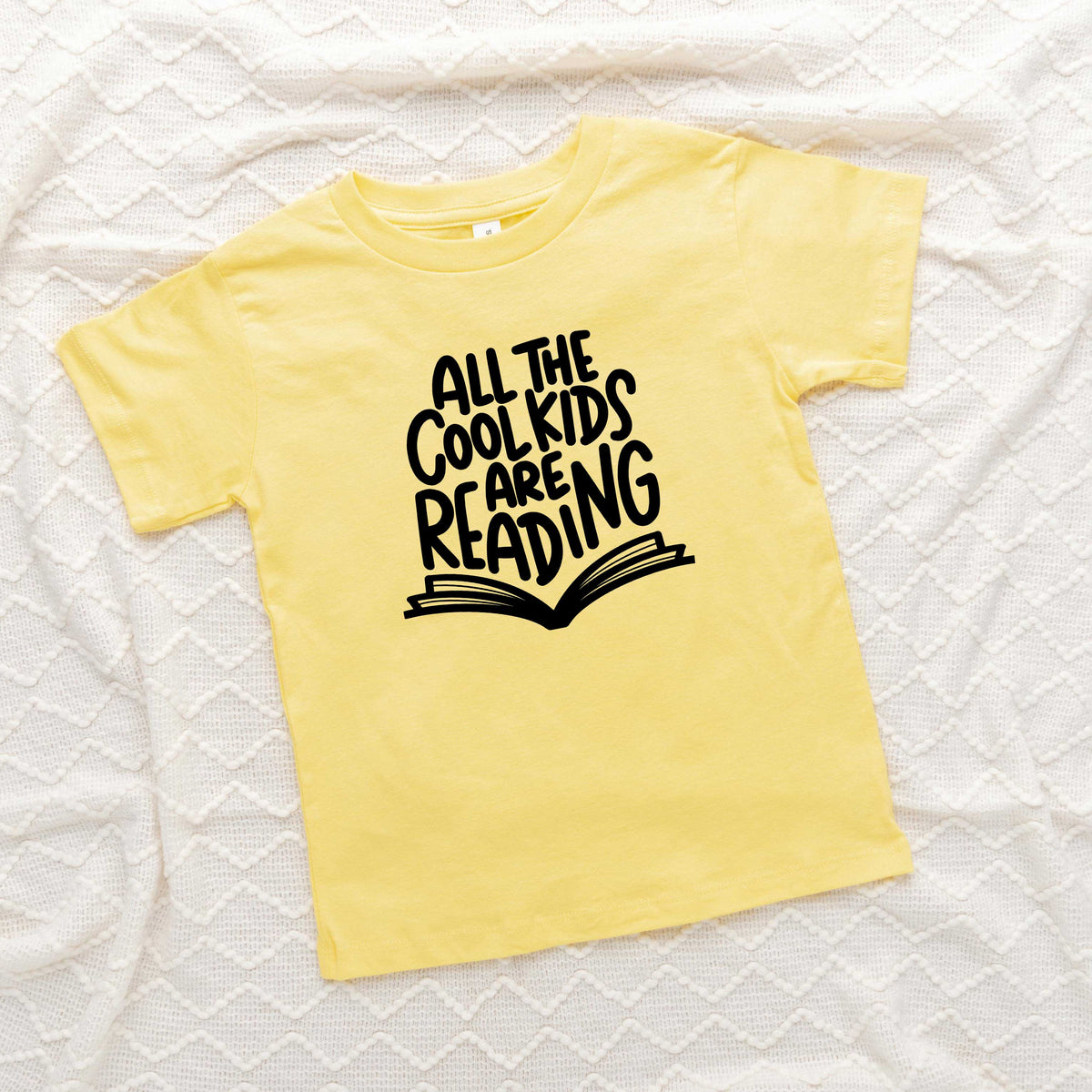 All The Cool Kids Are Reading | Toddler Short Sleeve Crew product image 1